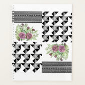 Rustikal, Patchwork, Rose Planer (Vorderseite)