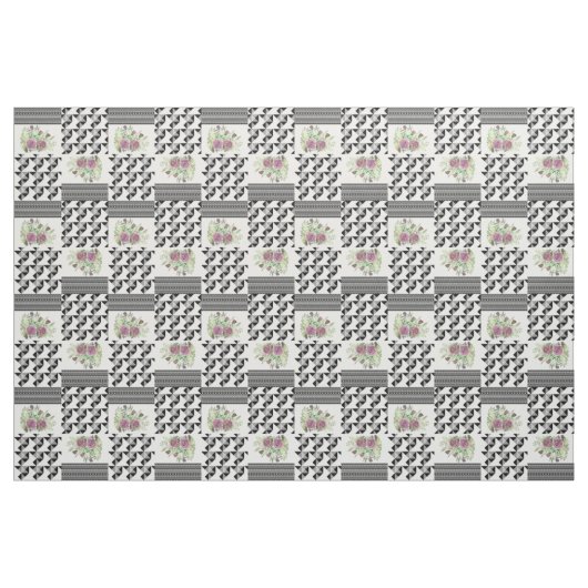 Rustikal, Patchwork, Rose Stoff (Yard (91,4 cm))