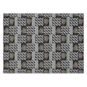 Rustikal, Patchwork, Rose Tischdecke (Vorderseite (Horizontal))
