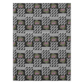 Rustikal, Patchwork, Rose Tischdecke (Vorderseite)
