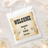 rustikal, Pergament Vintag Geschenktütchen (Ausgeschnitten)