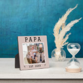 Rustikal Personalisiert Opa Foto Plaque Fotoplatte (InSitu)