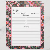 Rustikal rosa, dunkelbraune Holzrezeptorseite (Vorne/Hinten)