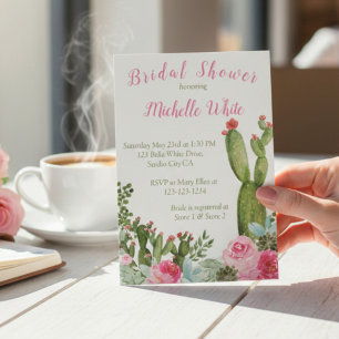 Rustikal rosa florale