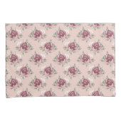 Rustikal rosa goldgrün böhmisch kissenbezug (Vorderseite-Rechts)