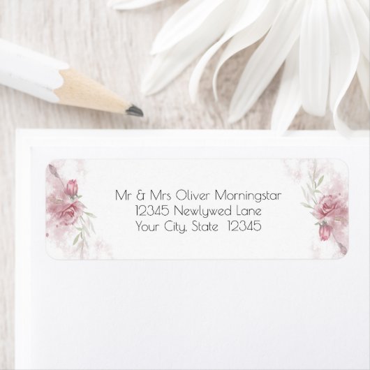 Rustikal rosa Rose (Insitu)