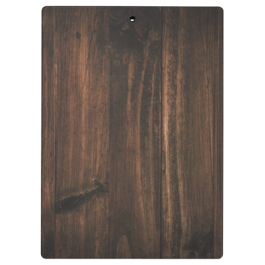 Rustikal-rosa Schmetterling-Zwischenablage Klemmbrett (Rückseite)