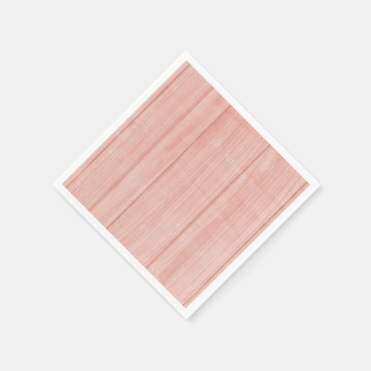 Rustikal rosa Shabby Chic Tea Party Serviette (Ecke)