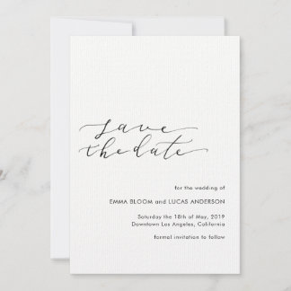 rustikal Save the Date