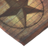 rustikal schicke Stallholz Texas Western Hochzeit Kurzer Tischläufer (Ecke)