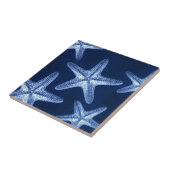 Rustikal-Seesternisch an der Küste Fliese (Seite)