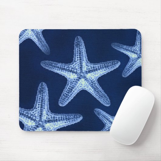 Rustikal-Seesternisch an der Küste Mousepad (Mit Mouse)