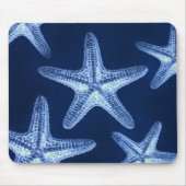 Rustikal-Seesternisch an der Küste Mousepad (Vorne)