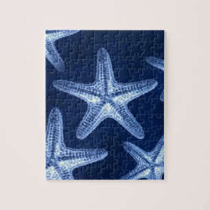 Rustikal-Seesternisch an der Küste Puzzle