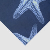 Rustikal-Seesternisch an der Küste Seidenpapier (Ausschnitt)