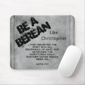 Rustikal sei ein Bibelbuch Vers Mousepad (Mit Mouse)