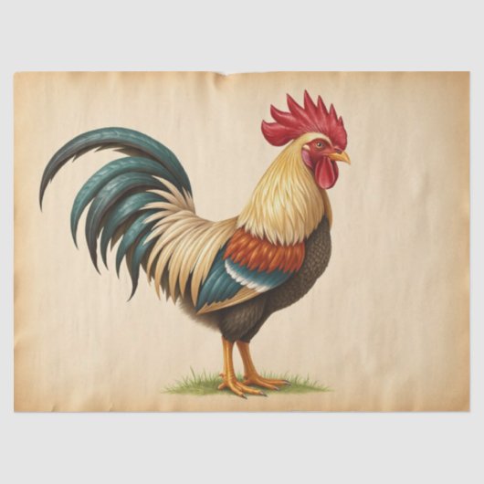 Rustikal Seidenpapier (Vorderseite)