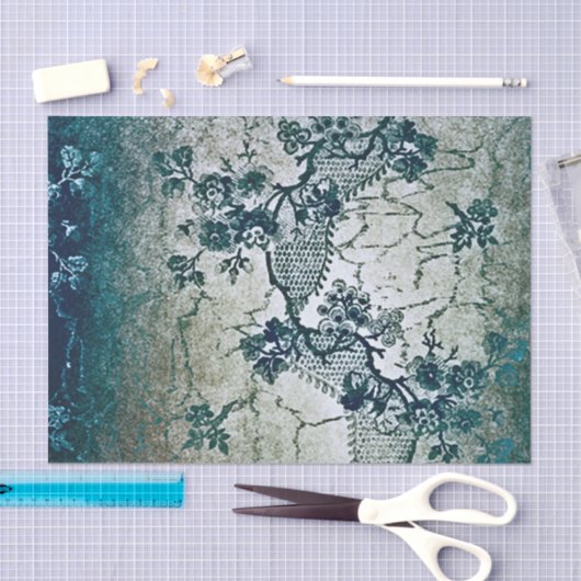 Rustikal, Spitzen, blumenreich, viktorianisch, got Seidenpapier (Handwerk)