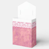 Rustikal staubige rosa Spitze Dank Geschenkboxen Geschenkschachtel (Geöffnet)