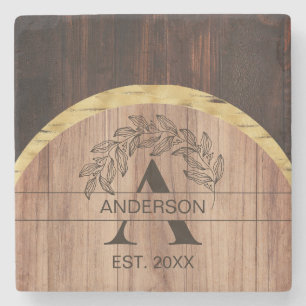 rustikal steinuntersetzer