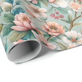 Rustikal, Tee-Party Geschenkpapier (Rolleneckpunkt)