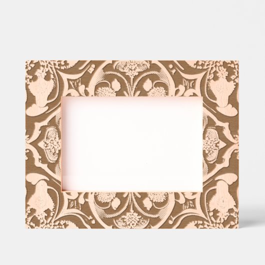 Rustikal Viktorianisch geätzter Holzrahmen Geätzte Rahmen (Vorderseite)