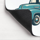 Rustikal/Vintag 4. Juli Mousepad (Ecke)
