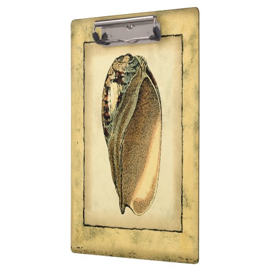 Rustikal Vintag Seashell Klemmbrett (Links)