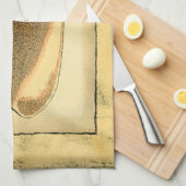 Rustikal Vintag Seashell Küchentuch (Viertel Falte)