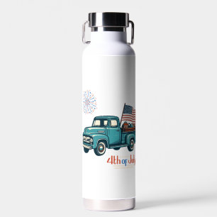Rustikal/vintage 4. Juli Trinkflasche