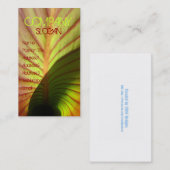 Rustikal Visitenkarte (Vorne/Hinten)