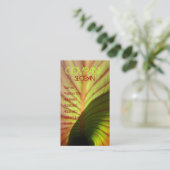 Rustikal Visitenkarte (Stehend Vorderseite)