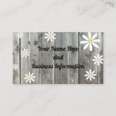 Rustikal Visitenkarte (Vorderseite)