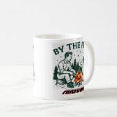 Rustikal von der Freundschaft des Campfire Kaffeetasse (VorderseiteRechts)
