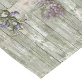 Rustikal, weißgetüncht kurzer tischläufer (Ecke)