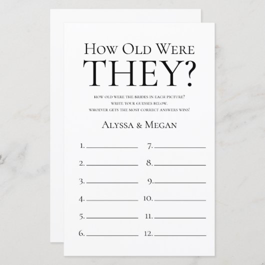 Rustikal wie alt sie LGBTQ waren (Vorne/Hinten)