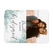 Rustikal wirst du meine Grünen Hochzeit mit der Br Magnet (Horizontal)