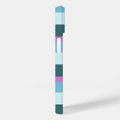 Rustikal zeitgenössisch Kariert Case-Mate iPhone Hülle (Rückseite / Rechts)