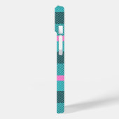 Rustikal zeitgenössisch Kariert Case-Mate iPhone Hülle (Rückseite / Links)