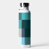 Rustikal zeitgenössisch Kariert Trinkflasche (Rechts)