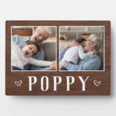 Rustikal, zwei Foto Fotoplatte (Vorderseite)