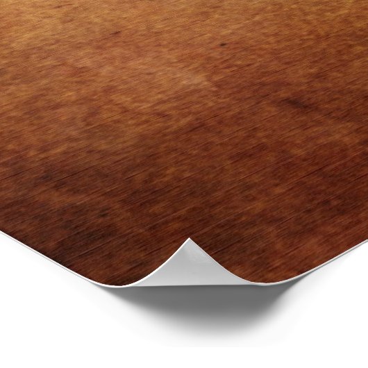 Rustikale 3D-Weltkarte zum Pergament-Effekt Poster (Ecke)