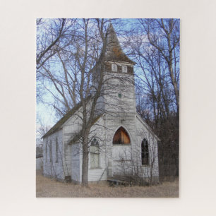Rustikale abandoned Country Church Puzzle