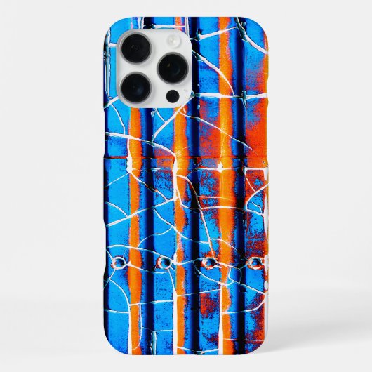 Rustikale abblätternde Farbe iPhone Hülle (Rückseite)
