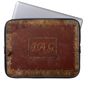 Rustikale Abdeckungs-viktorianischer Charme Laptopschutzhülle (Vorderseite)