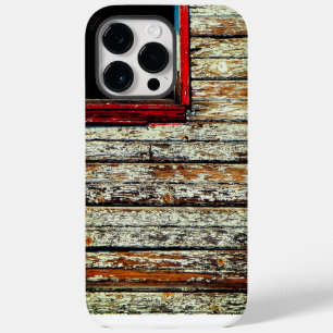 Rustikale abgeblätterte Holzmalerei-Wand Case-Mate iPhone 14 Pro Max Hülle