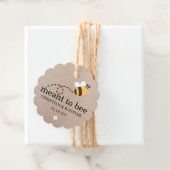 Rustikale Absicht, Hochzeit zu sein danke Geschenkanhänger (Beispiel)