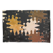 Rustikale Abstrakte Kunst Kissenbezug (Vorderseite)