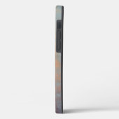 Rustikale Abstrakte Kunst Nr. 67 Case-Mate iPhone Hülle (Rückseite / Links)