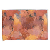 Rustikale Abstrakte Wasserfarbe Herbst Kunst Kissenbezug (Vorderseite-Rechts)